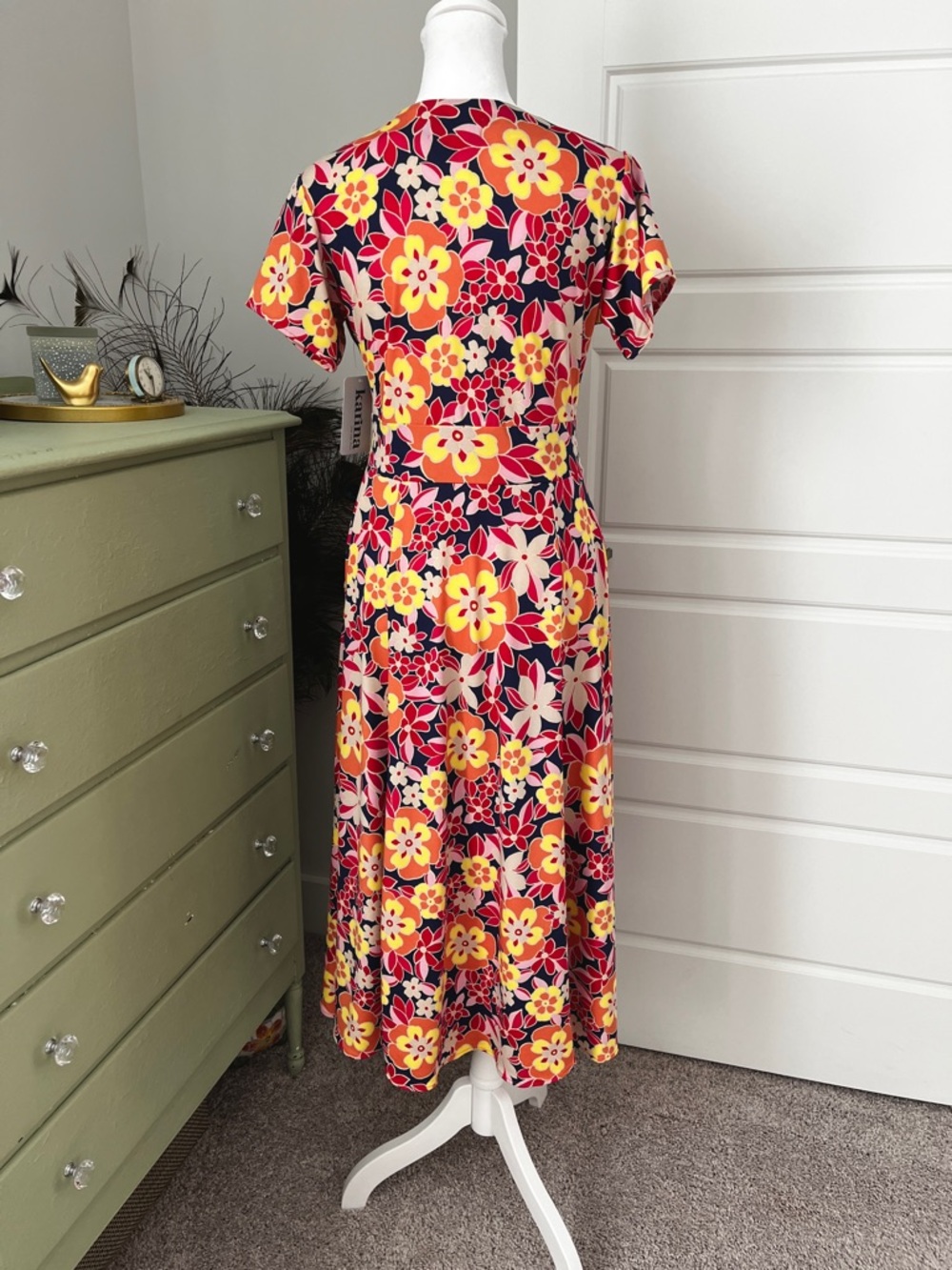 Karina Easy Dress - Cecelia in Get Happy - XS - Picture 3 of 8